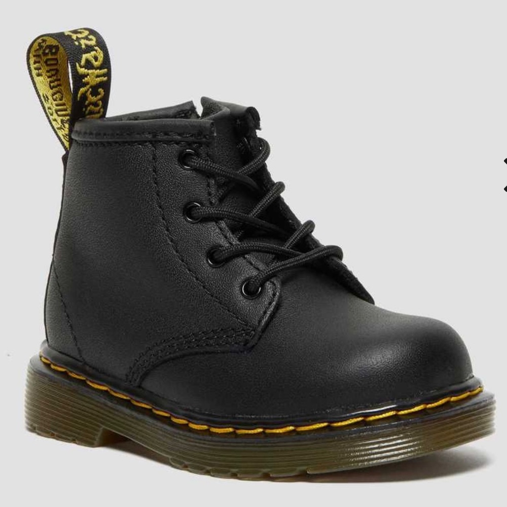 Doc Martens infant 1460 softy T leather lace up boots
